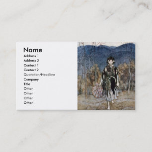 She went along, and went along,and went along business card