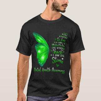 She Whispered Back I Am The Storm Mental Health Aw T-Shirt