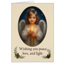 "She Who Carries the Candle of Peace"