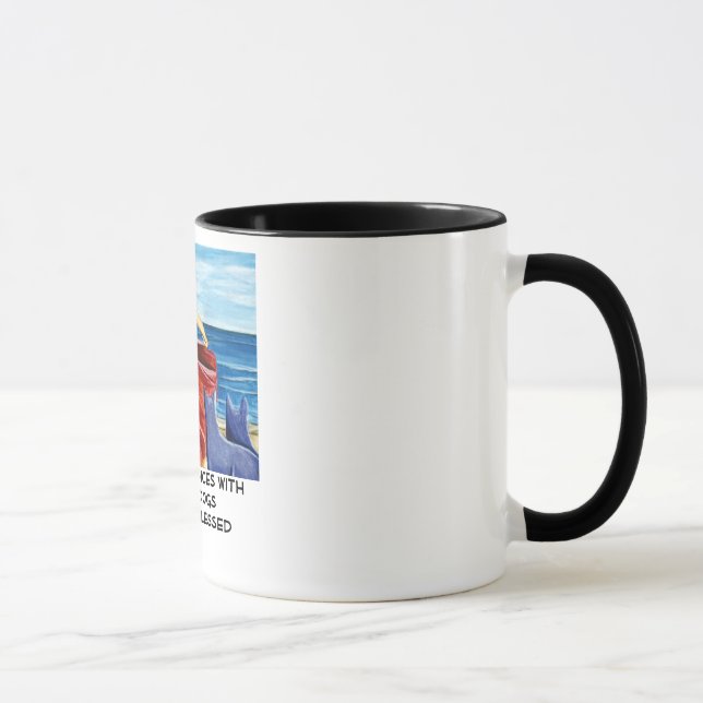 She who dances with Cattle Dogs... Mug (Right)