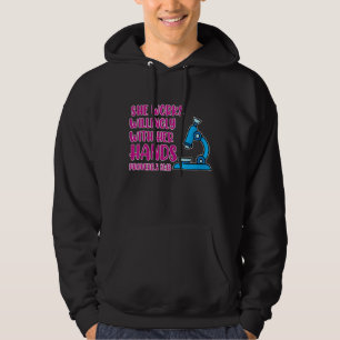 She Works With Hands Medical School Students Docto Hoodie