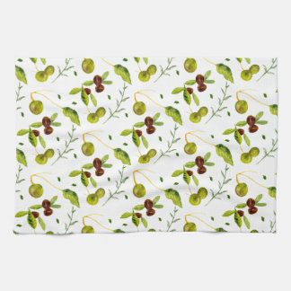Shea/Coffee Bean Patterned Tea Towel
