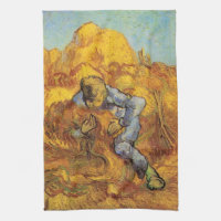 Sheaf Binder (after Millet) by Vincent van Gogh