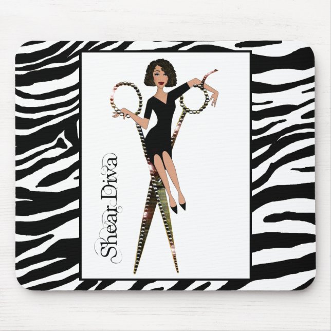 "Shear DIVA" Mousepad (Front)