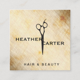 Shear Modern / Rustic Appointment Card