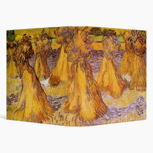 Sheaves of Wheat by Vincent van Gogh Binder