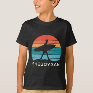 Sheboygan Surfing Lake Michigan The Malibu Of The T-Shirt