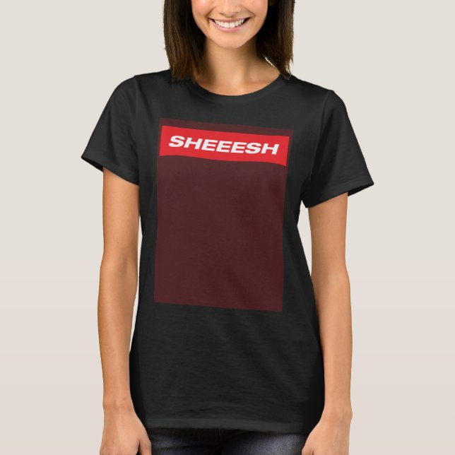 Sheeesh box  meme wow cool jesus T-Shirt (Front)