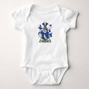 Sheehan Family Crest Baby Bodysuit