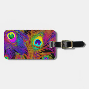 Sheena Is A Peacock Rocker Luggage Tag