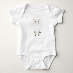 Sheep Baby Bodysuit