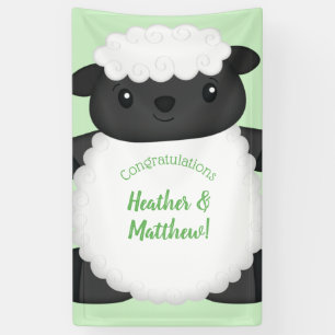 Sheep Baby Shower Farm Banner