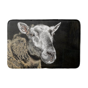SHEEP BATH MAT