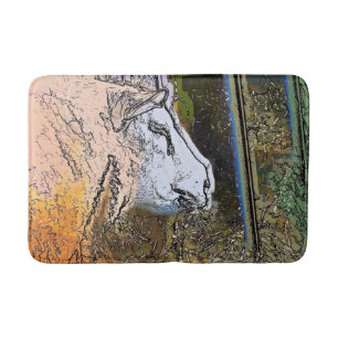 SHEEP BATH MAT