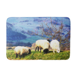 SHEEP BATH MAT