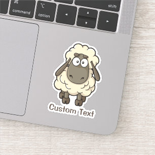 Sheep Cartoon Beige