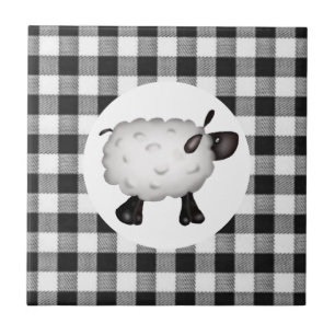 Sheep Ceramic Tile