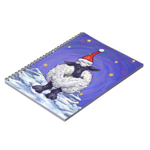 Sheep Christmas Notebook