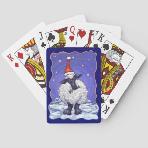 Sheep Christmas Playing Cards