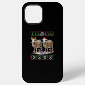 Sheep Christmas Tree Lights | Santa Animal Gift iPhone 12 Pro Max Case
