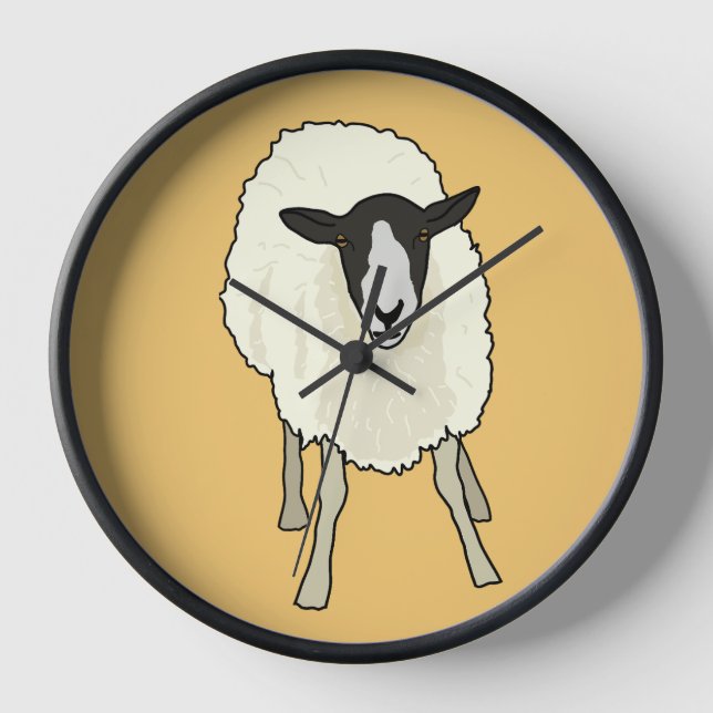 Sheep Clock (Front)