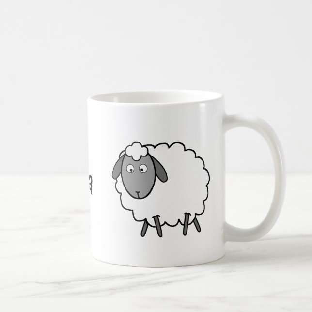 Sheep Coffee Mug (Right)