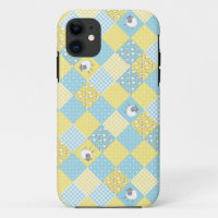 Sheep, Country Faux Patchwork iPhone 5/5s Case