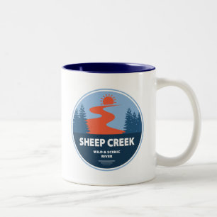 Sheep Creek Wild And Scenic River Idaho Two-Tone Coffee Mug