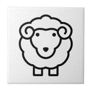 Sheep Decorative Tiles