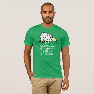 Sheep Design Cartoon T-Shirt