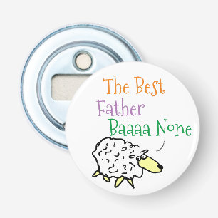 Sheep Design for the Best Father Bottle Opener