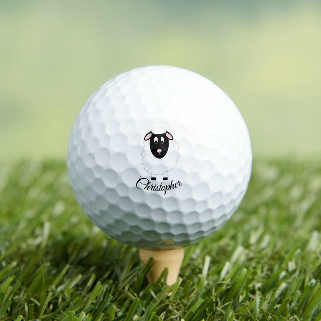 Sheep Design Golf Balls (Insitu Tee)