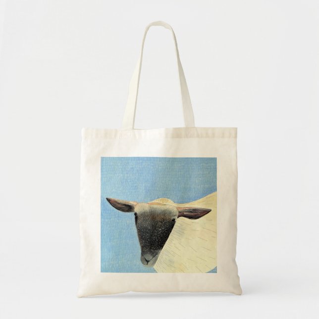 Sheep design tote bag. bag (Front)