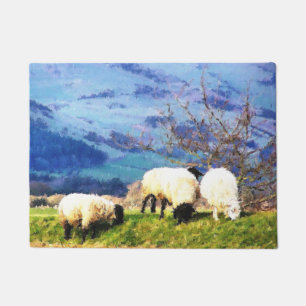 SHEEP  DOORMAT