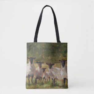 Sheep Family Tote Bag