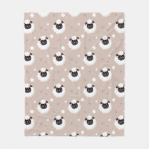 Sheep farm animal cutest design black and white