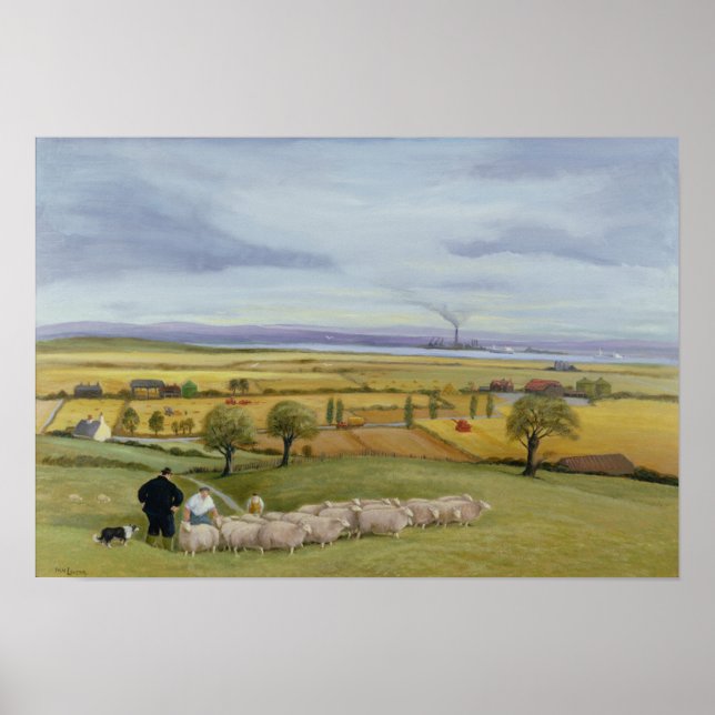 Sheep Farmer Isle of Sheppey Poster (Front)