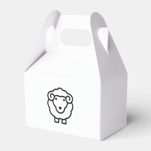 Sheep Favor Box
