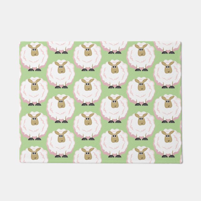 Sheep Flock Doormat (Front)