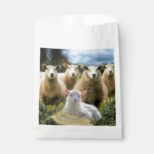 Sheep Flock Sheep Herd Baby Lamb Favour Bag
