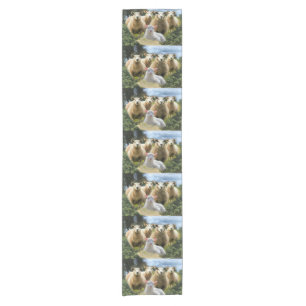 Sheep Flock Sheep Herd Baby Lamb Short Table Runner