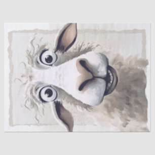 Sheep Funny Cartoon Tissue Paper