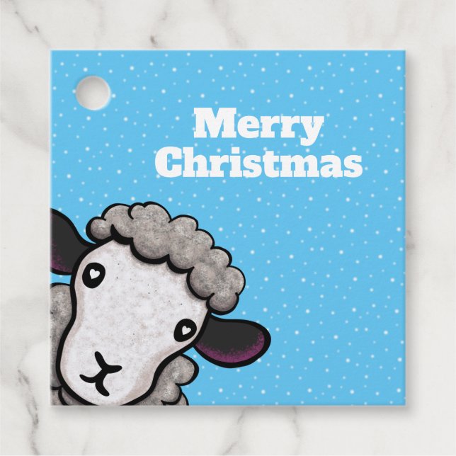 Sheep Gift Tags (Front)
