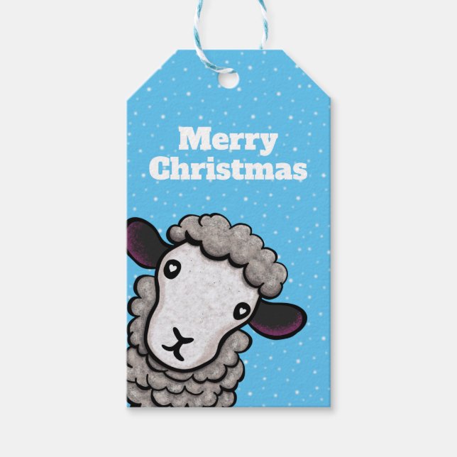 Sheep Gift Tags (Front)