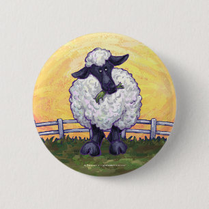 Sheep Gifts & Accessories 2 Inch Round Button