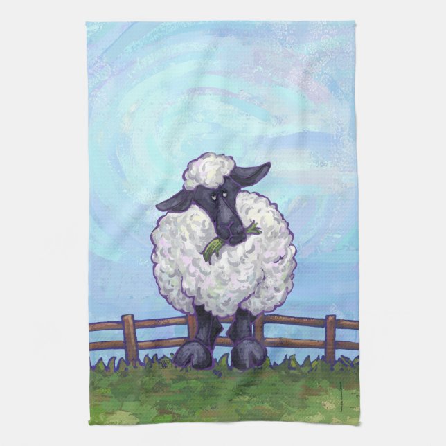 Sheep Gifts & Accessories Kitchen Towel (Vertical)