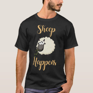 Sheep Happens, Sheep Lover T-Shirt