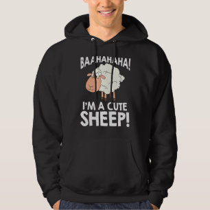 Sheep I'm A Cute Sheep Hoodie