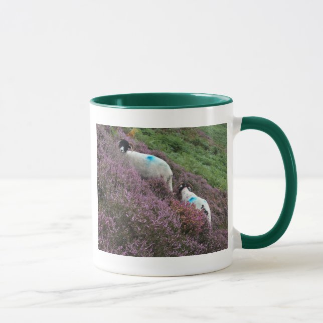 Sheep in Heather Mug (Right)