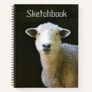 Sheep In The Country Notebook